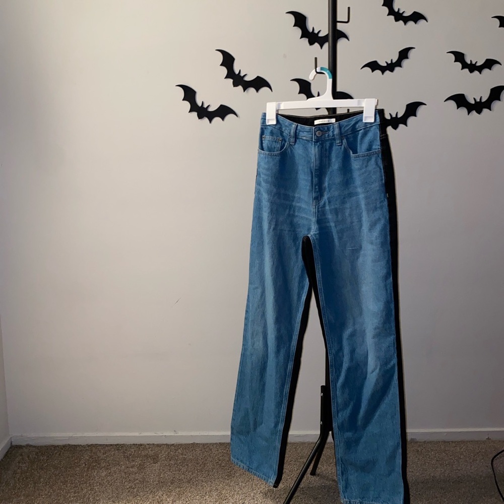 Pacsun Blue & Black 90’s Boyfriend Jeans